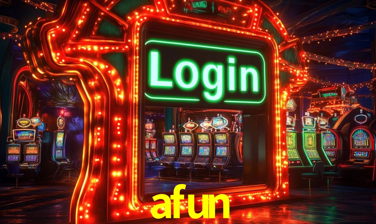 Aplicativo móvel afun para iOS e Android